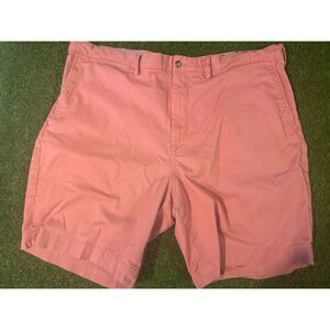 Polo Ralph Lauren Chino Shorts Salmon Pink Men's Size 42 Stretch Classic Fit